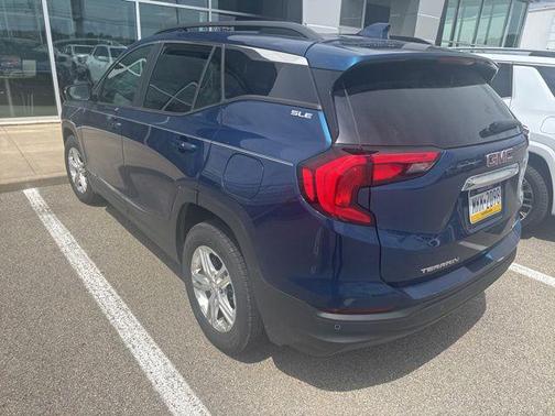 Blue Emerald Metallic 2021 GMC Terrain SLE