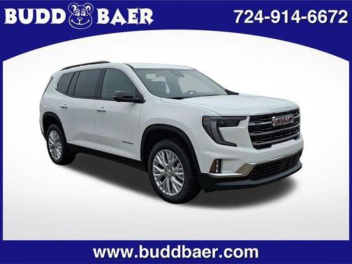 Summit White 2026 GMC Acadia Elevation AWD