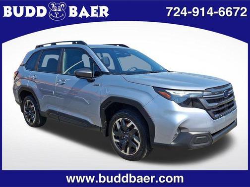 Ice Silver Metallic 2025 Subaru Forester Hybrid Premium