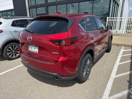 Soul Red Crystal Metallic 2021 Mazda CX-5 Touring