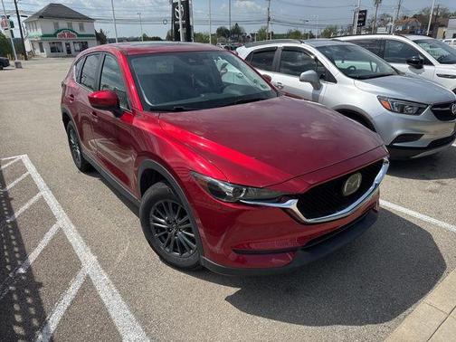 Soul Red Crystal Metallic 2021 Mazda CX-5 Touring