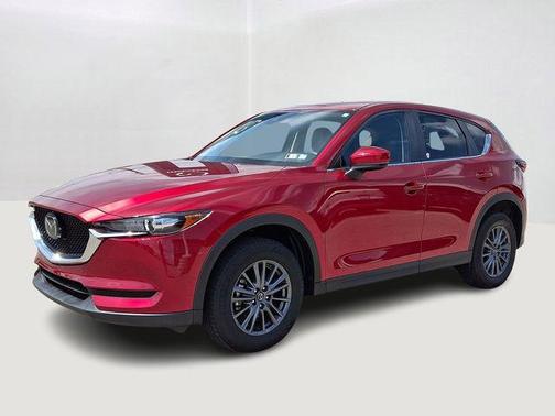 Soul Red Crystal Metallic 2021 Mazda CX-5 Touring