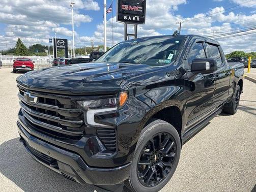 Black 2025 Chevrolet Silverado 1500 High Country