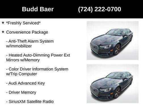 2018 Audi A4 2.0T Premium