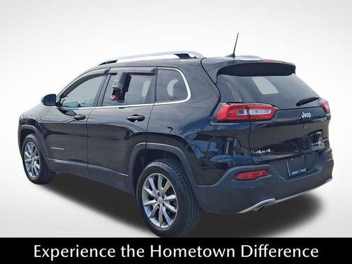 Diamond Black Crystal Pearlcoat 2018 Jeep Cherokee Limited