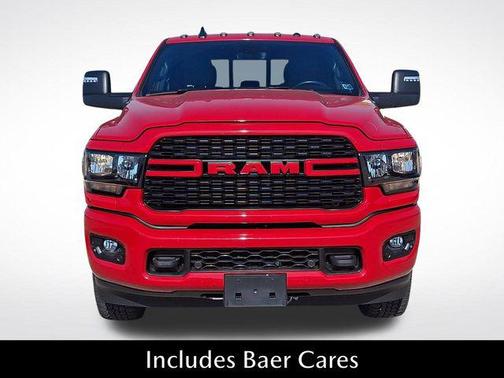 Flame Red Clearcoat 2023 RAM 2500 Big Horn Crew Cab 4x4 6'4' Box