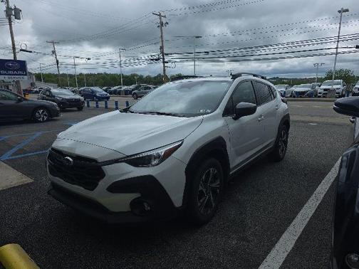 Crystal White Pearl 2024 Subaru Crosstrek Premium