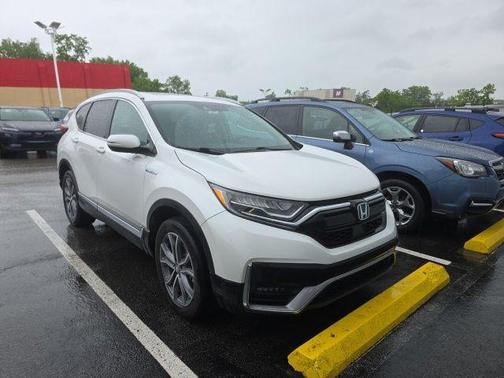 Platinum White Pearl 2022 Honda CR-V Hybrid Touring
