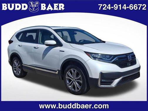 Platinum White Pearl 2022 Honda CR-V Hybrid Touring