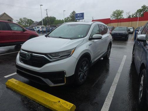 Platinum White Pearl 2022 Honda CR-V Hybrid Touring