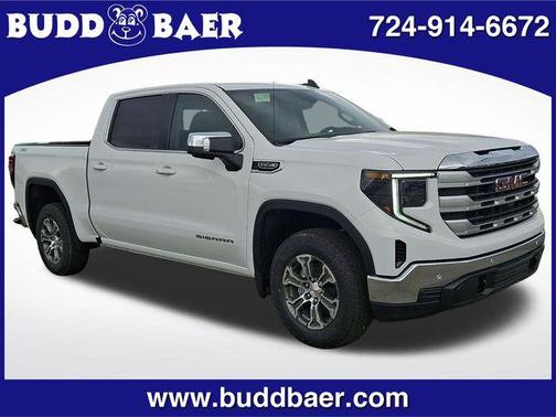 Summit White 2026 GMC Sierra 1500 SLE