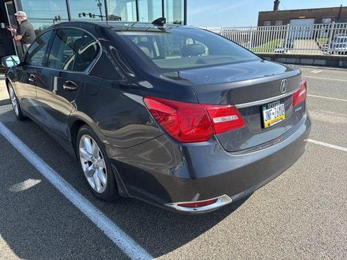 Graphite Luster Metallic 2014 Acura RLX Navigation