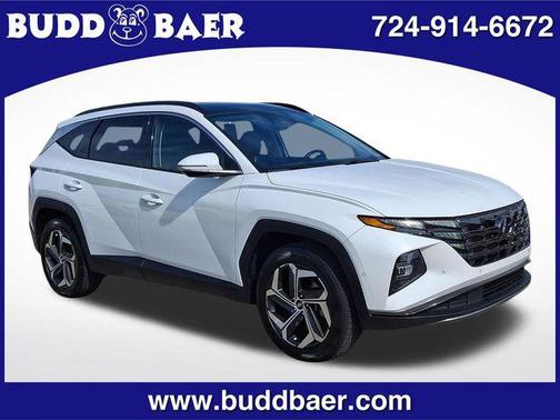 Serenity White Pearl 2023 Hyundai TUCSON Limited