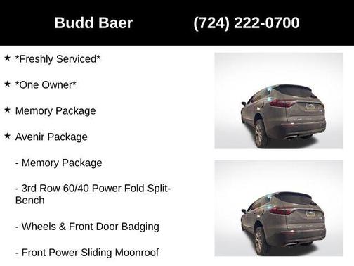 2018 Buick Enclave Avenir