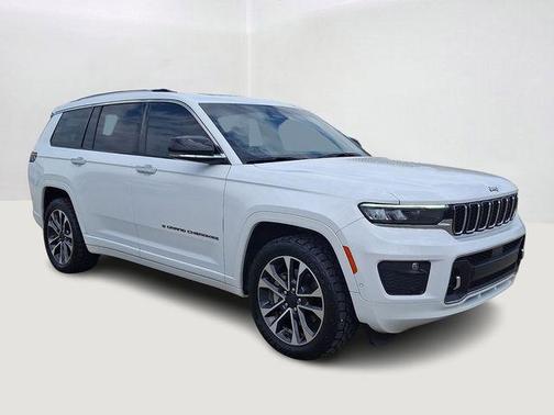 Bright White Clearcoat 2021 Jeep Grand Cherokee L Overland