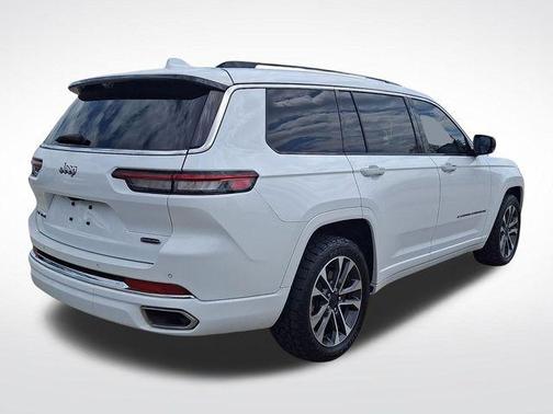 Bright White Clearcoat 2021 Jeep Grand Cherokee L Overland