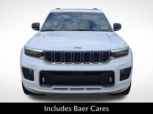 Bright White Clearcoat 2021 Jeep Grand Cherokee L Overland