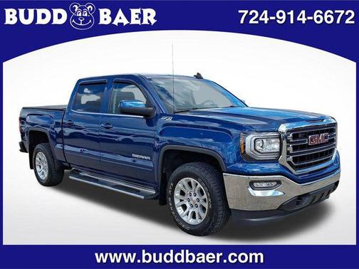 Stone Blue Metallic 2017 GMC Sierra 1500 SLE