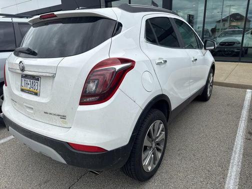 Summit White 2017 Buick Encore Preferred
