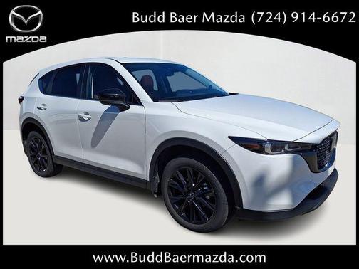 Rhodium White Metallic 2025 Mazda CX-5 2.5 S Carbon Edition