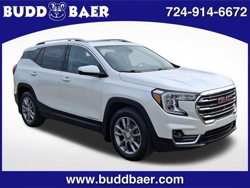 White Frost Tricoat 2022 GMC Terrain SLT