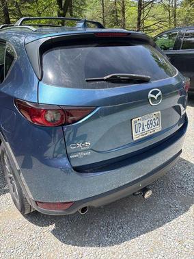 Deep Crystal Blue Mica 2021 Mazda CX-5 Touring
