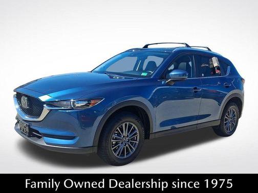 Deep Crystal Blue Mica 2021 Mazda CX-5 Touring