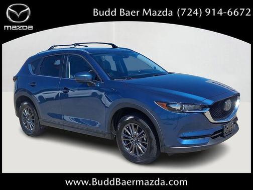 Deep Crystal Blue Mica 2021 Mazda CX-5 Touring