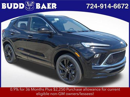 Ebony Twilight Metallic 2026 Buick Encore GX Sport Touring