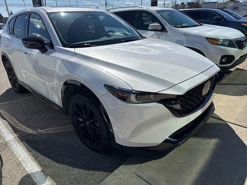Rhodium White Metallic 2024 Mazda CX-5 2.5 Carbon Turbo