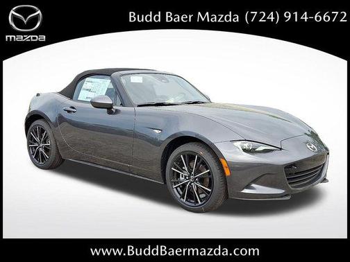 Machine Gray Metallic 2026 Mazda MX-5 Miata Grand Touring