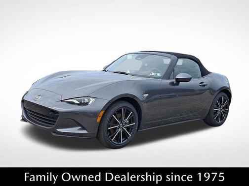 Machine Gray Metallic 2026 Mazda MX-5 Miata Grand Touring