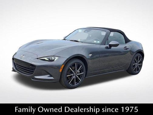 Machine Gray Metallic 2026 Mazda MX-5 Miata Grand Touring