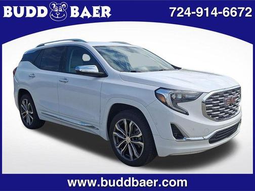 Summit White 2020 GMC Terrain Denali