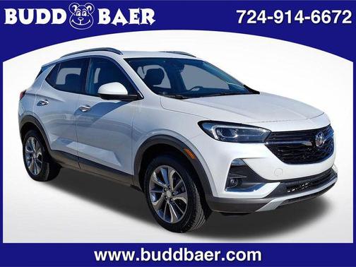 White Frost Tricoat 2022 Buick Encore GX Essence
