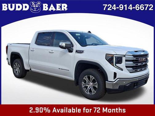 Summit White 2026 GMC Sierra 1500 SLE