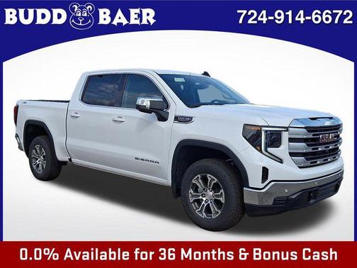 Summit White 2026 GMC Sierra 1500 SLE