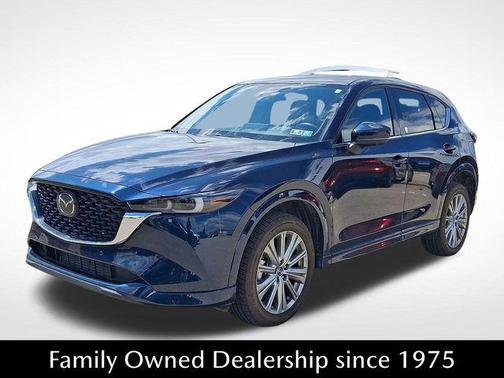 Deep Crystal Blue Mica 2023 Mazda CX-5 2.5 Turbo Signature