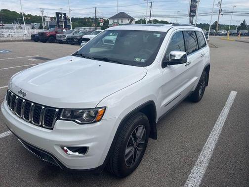Bright White Clearcoat 2018 Jeep Grand Cherokee Limited