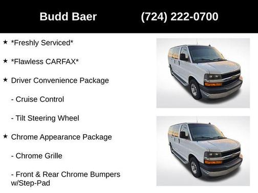 2021 Chevrolet Express 2500 RWD 2500 Regular Wheelbase WT