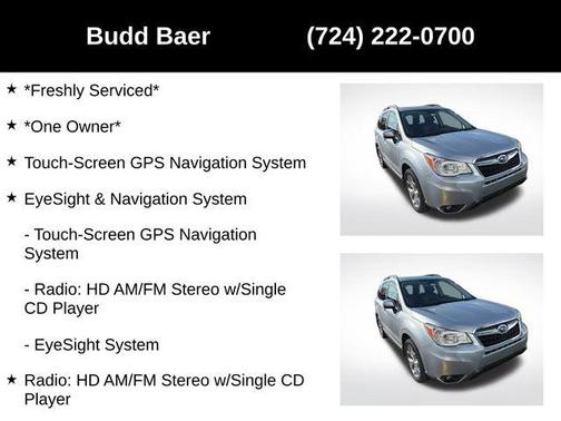 2015 Subaru Forester 2.5i Touring