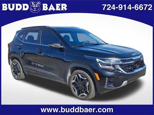 Fusion Black 2025 Kia Seltos SX Turbo