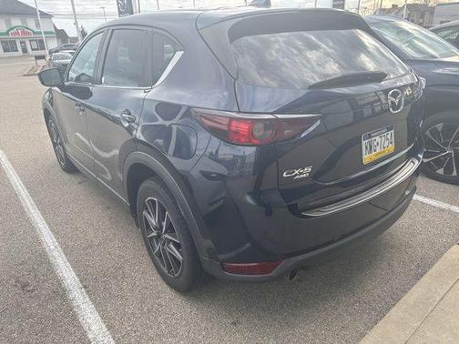 Deep Crystal Blue Mica 2018 Mazda CX-5 Touring