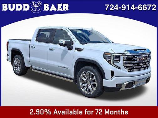 Glacier White Tricoat 2026 GMC Sierra 1500 Denali