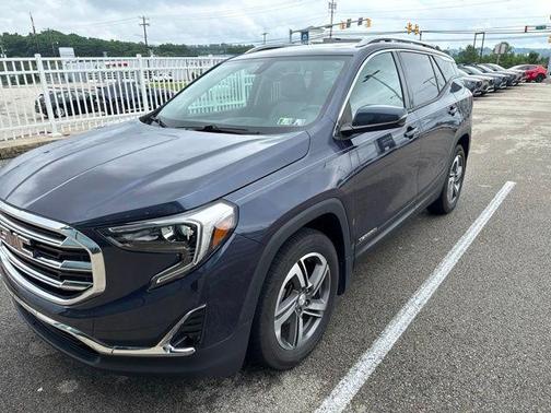 Blue Steel Metallic 2019 GMC Terrain SLT
