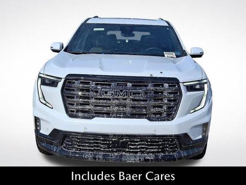 Glacier White Tricoat 2026 GMC Acadia Denali