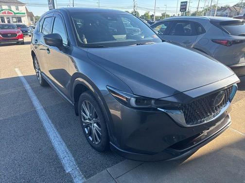 Machine Gray Metallic 2025 Mazda CX-5 2.5 Turbo Signature