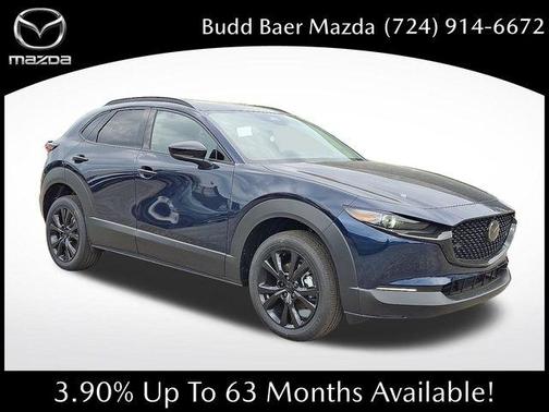 Deep Crystal Blue Mica 2026 Mazda CX-30 2.5 Turbo Premium Plus Package