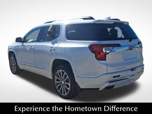 White Frost Tricoat 2023 GMC Acadia Denali