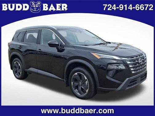 Super Black 2024 Nissan Rogue SV